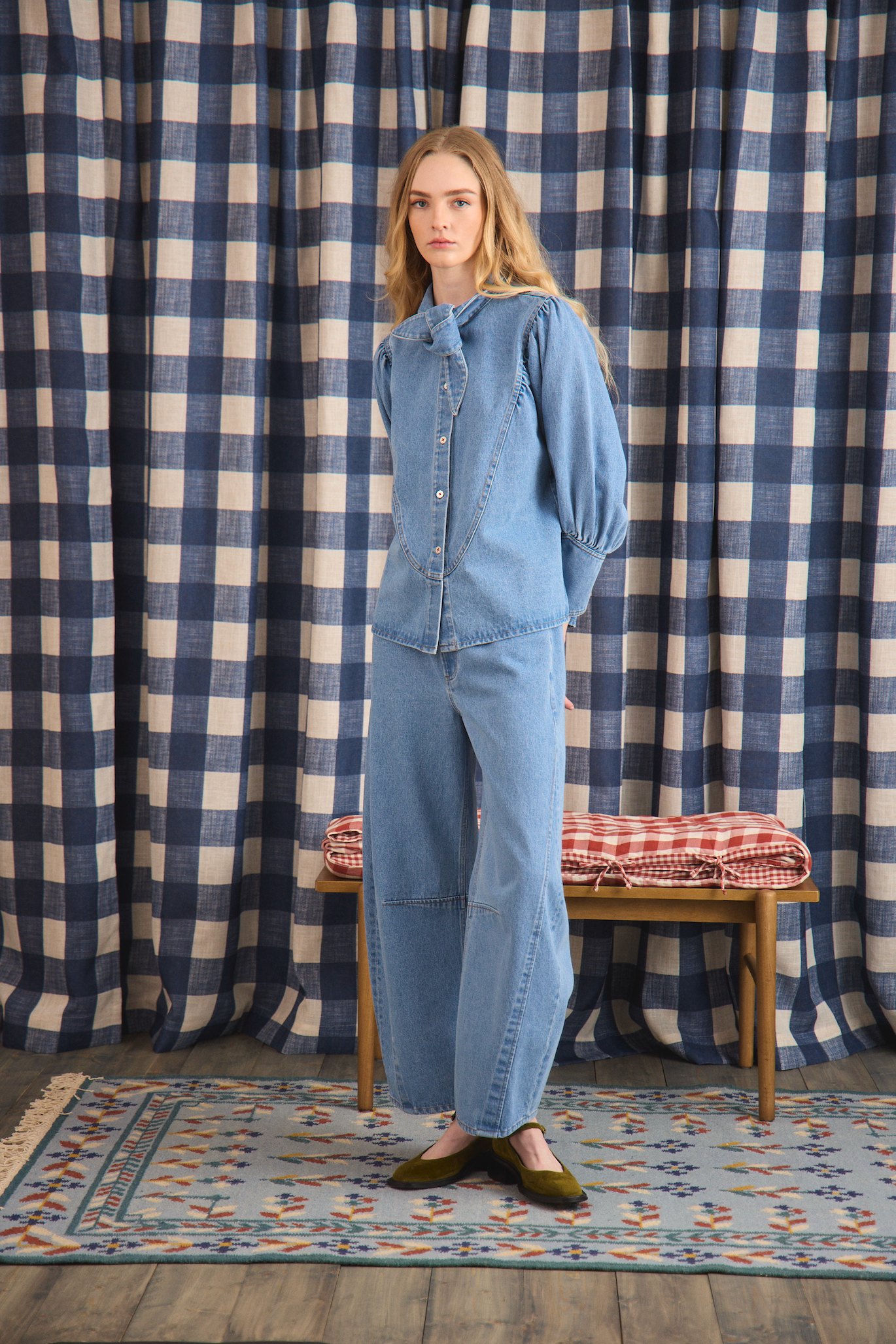 Odessa Shirt - Vintage Denim