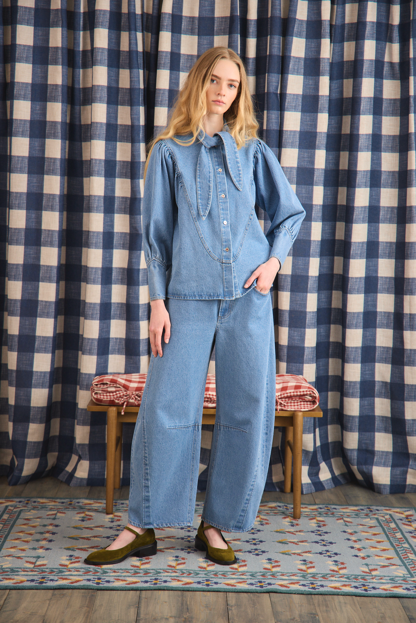 Odessa Shirt - Vintage Denim