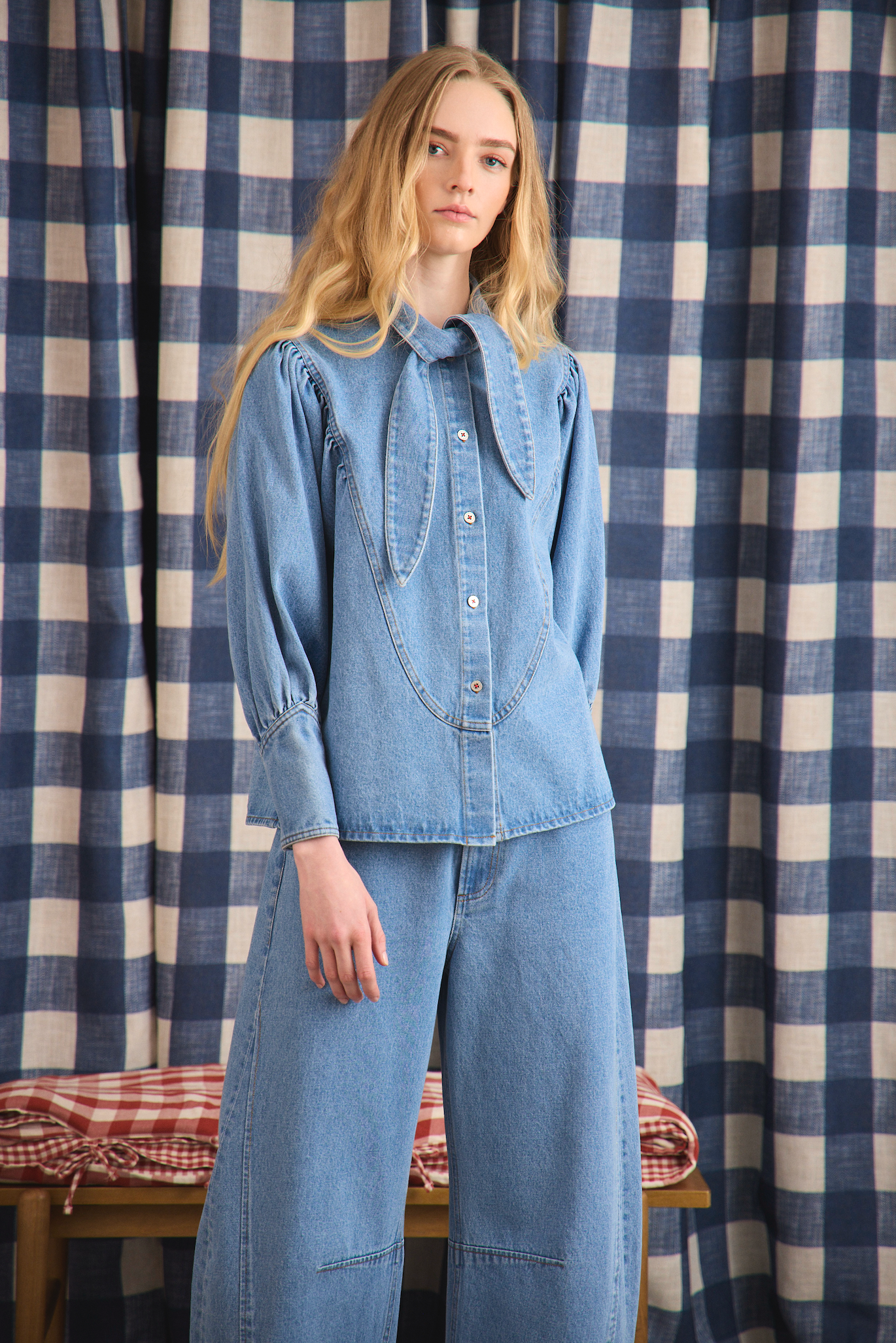Odessa Shirt - Vintage Denim