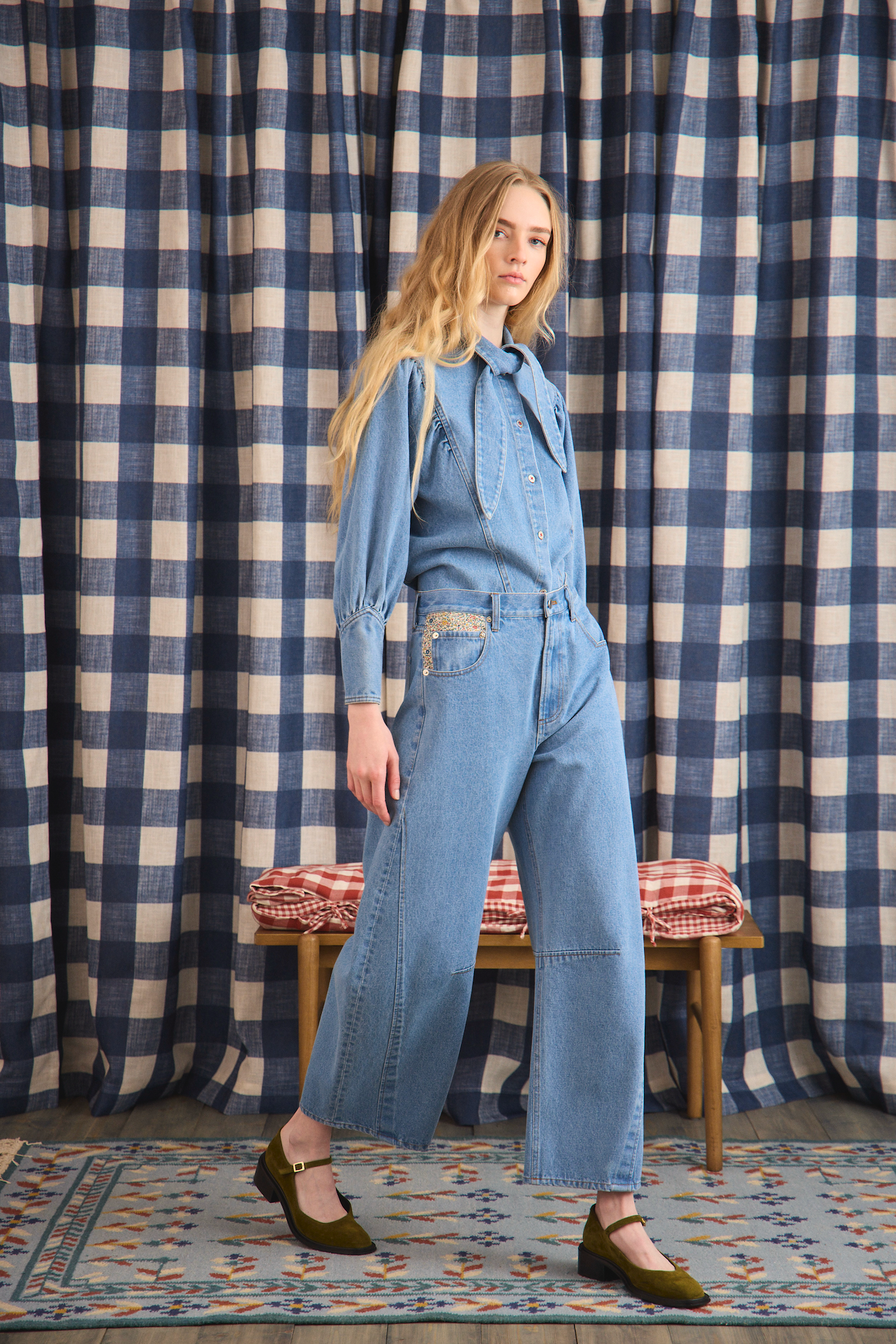 Odessa Shirt - Vintage Denim