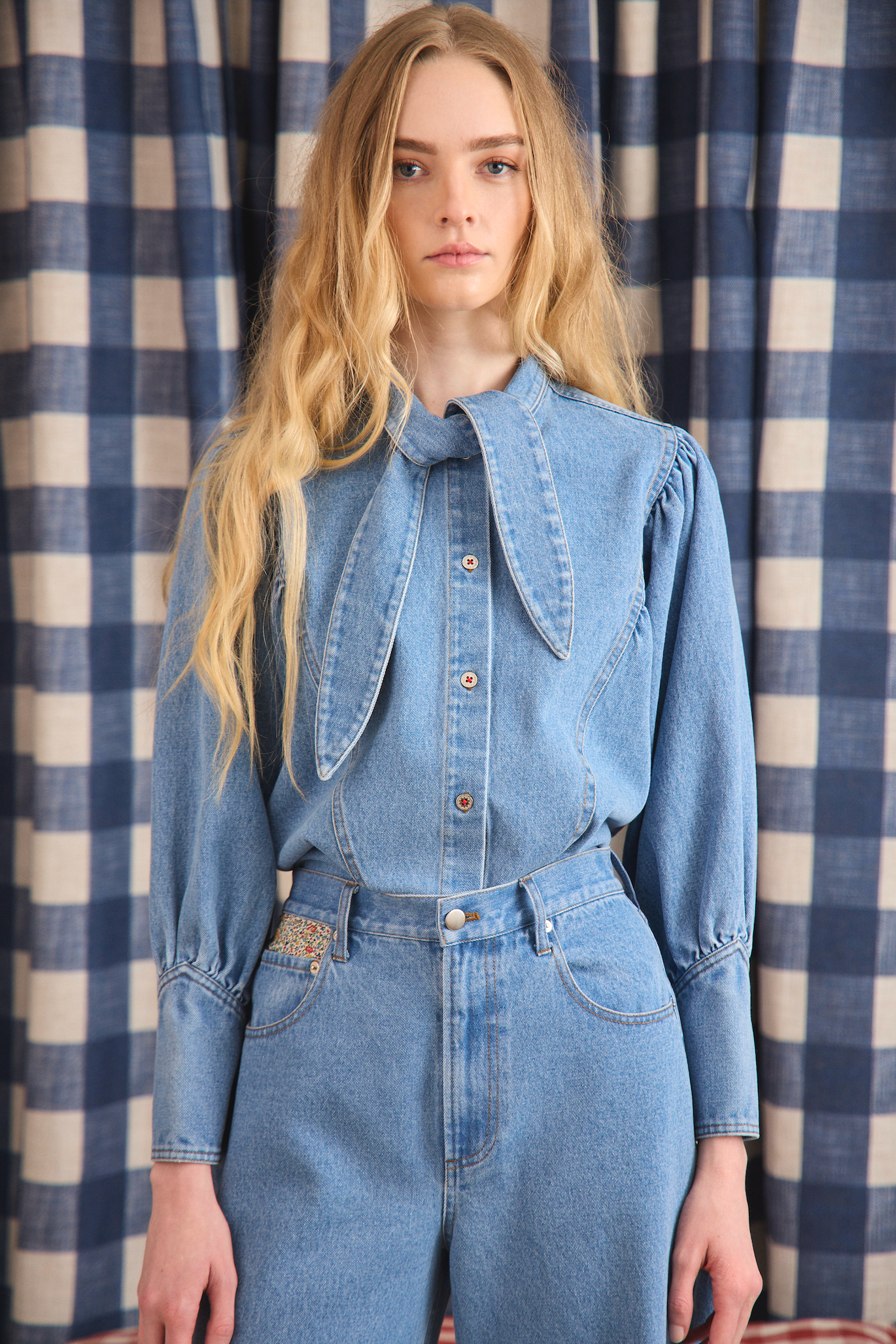 Odessa Shirt - Vintage Denim