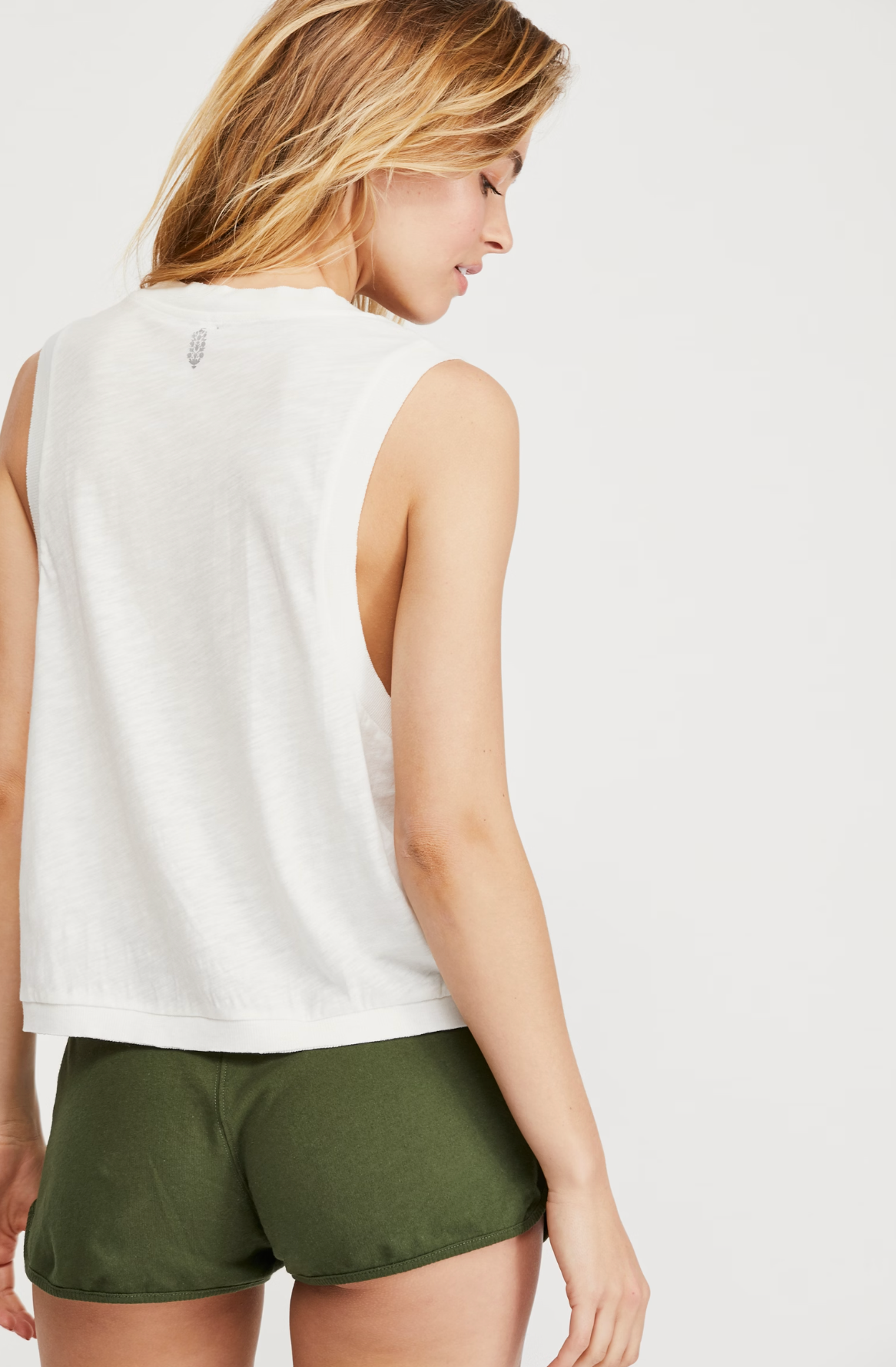 Free People Love Tank Top - White