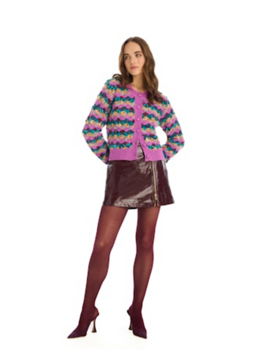 River Skirt - Burgundy
