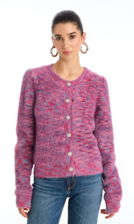 Sloan Cardigan - Pink/Blue