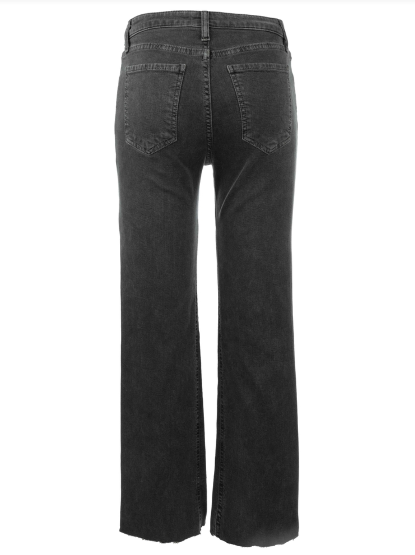 Kelsey High Rise Ankle Flare Jean - Pewter Green