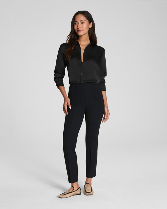 Spanx Ponte Ankle Slim Pant - Classic Black