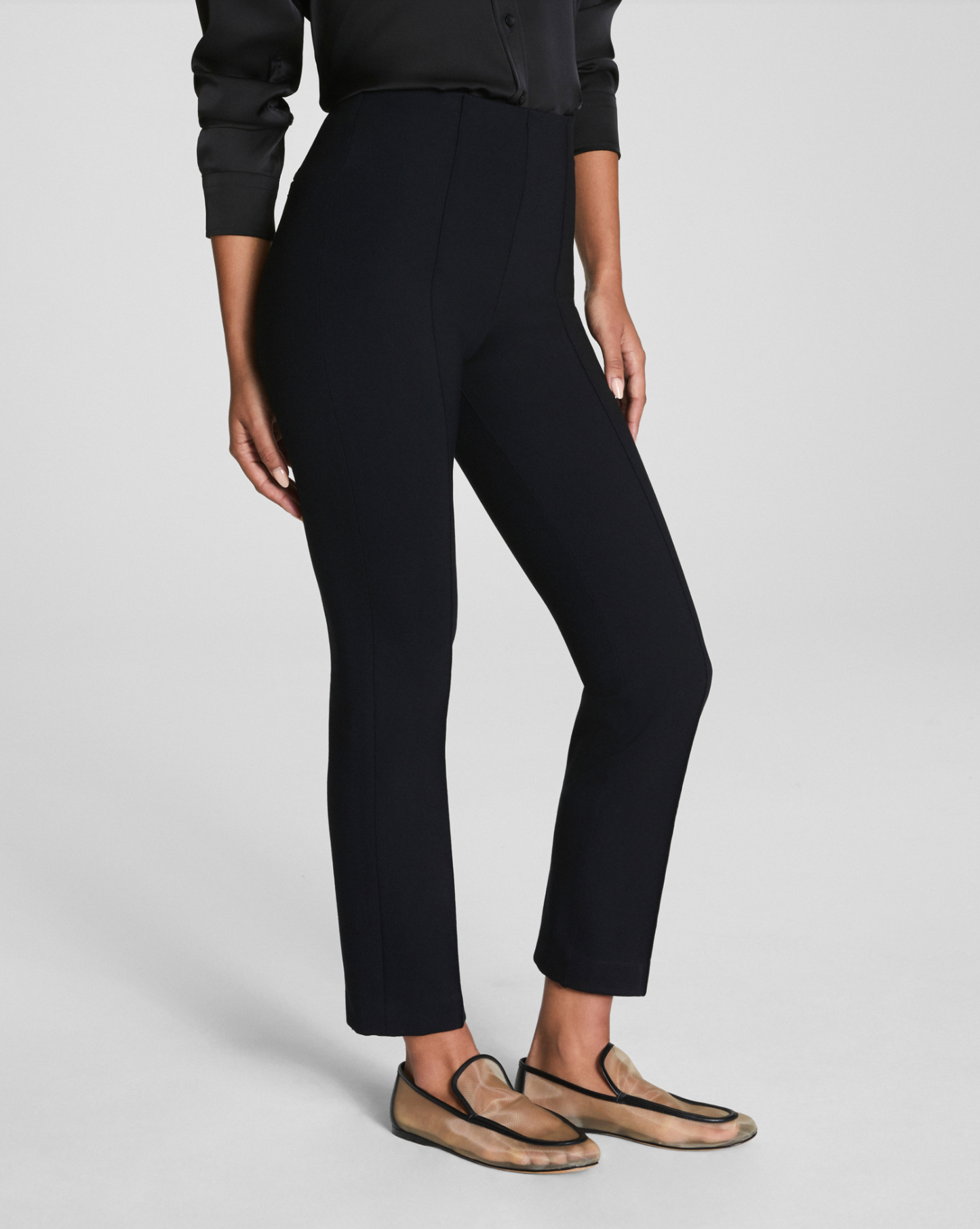 Spanx Ponte Ankle Slim Pant - Classic Black