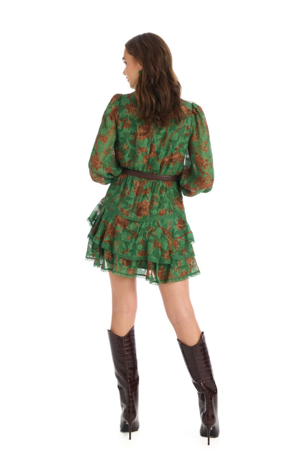 Carter Dress - Forest Florals