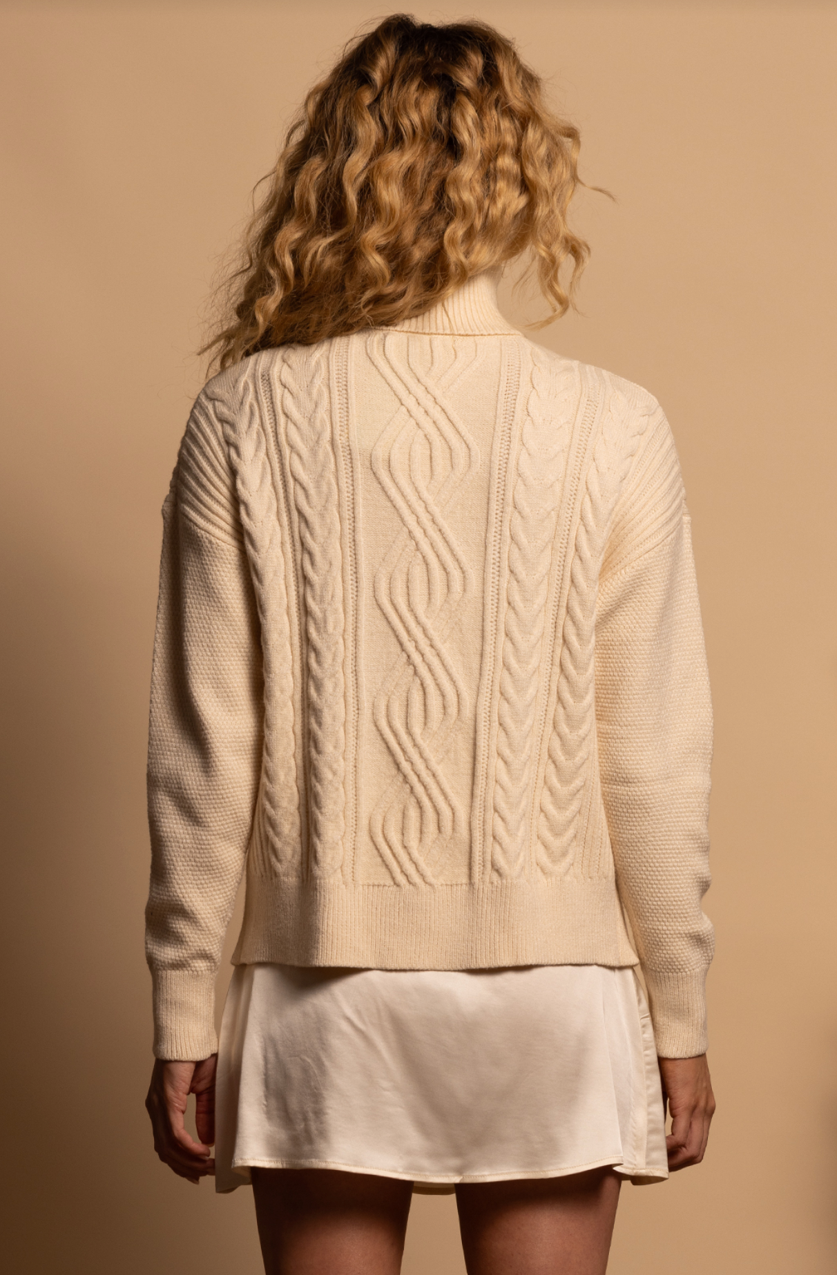 Tahoe Turtleneck Sweater - Ivory