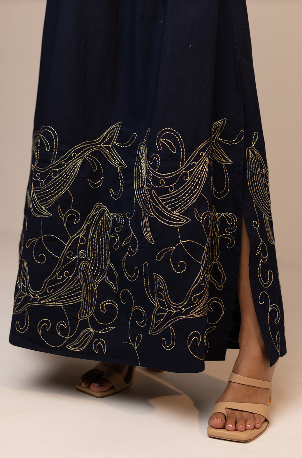 Polly Maxi Dress - Dancing Whales