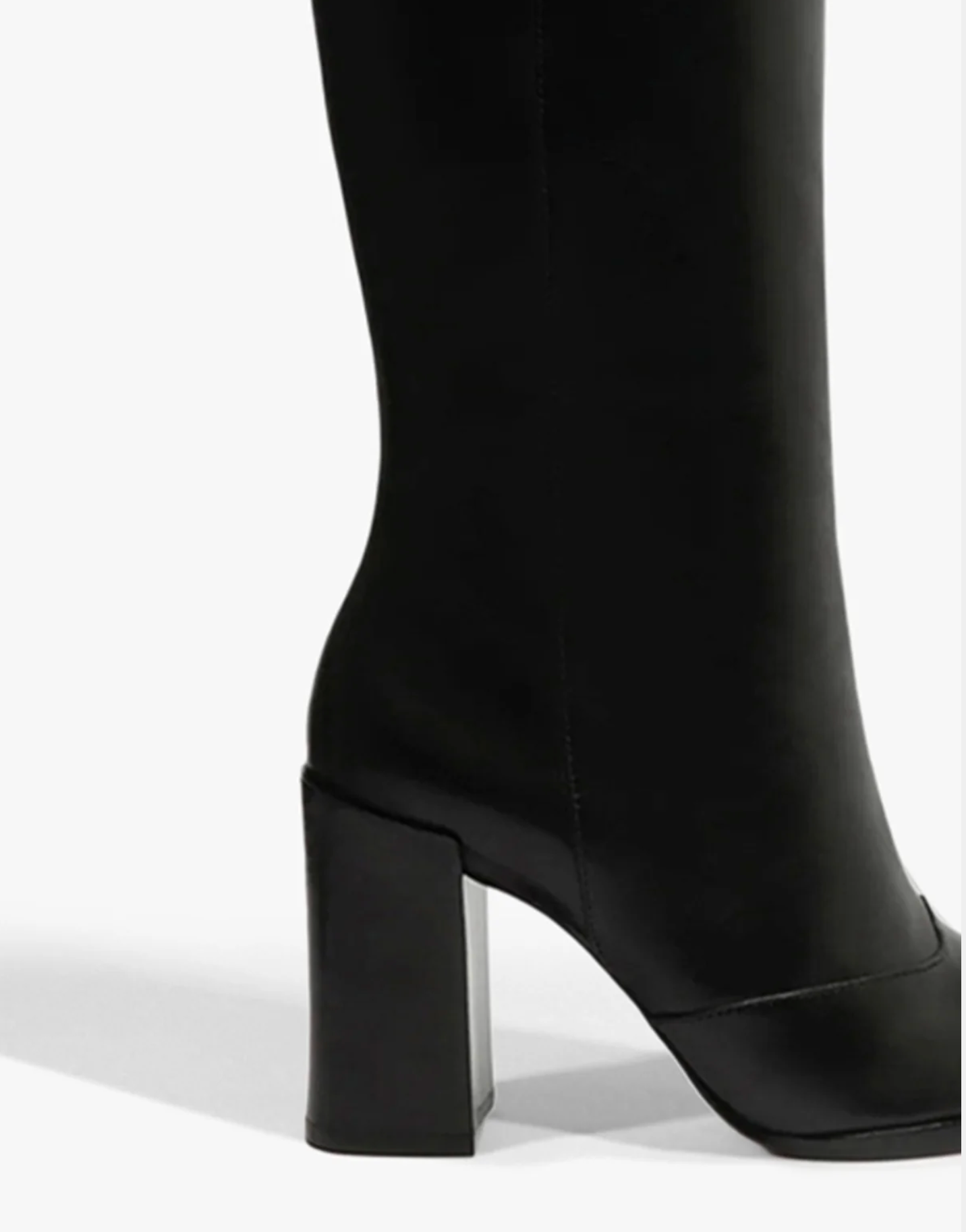 Schutz Raffaela Up Leather Boot - Black