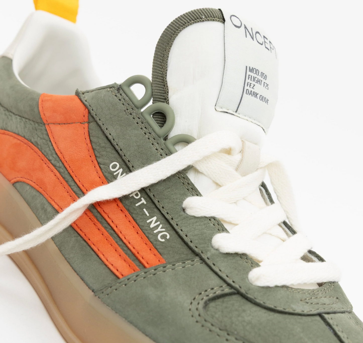 Oncept Fez Court Sneaker - Dark Olive
