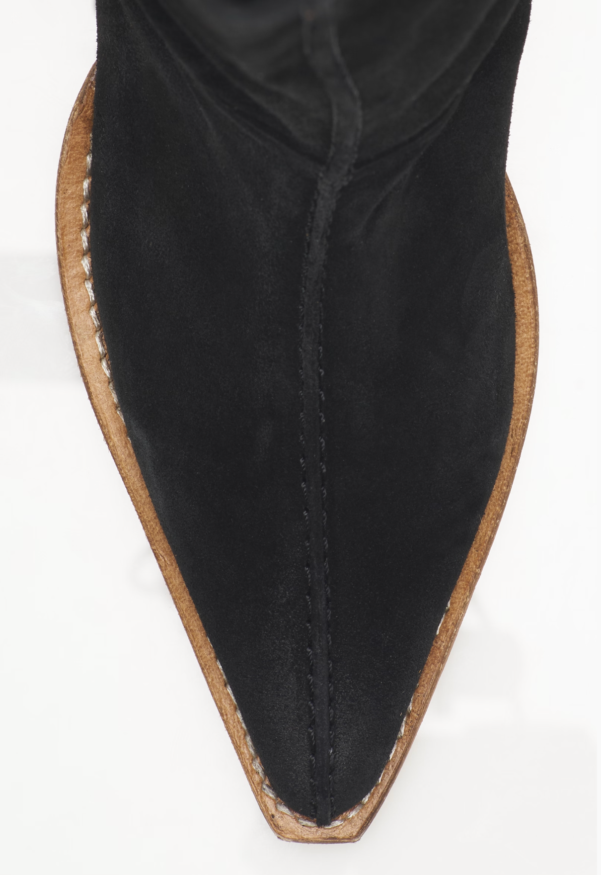 Free People Sway Low Slouch Boot 2.0 - Black Suede