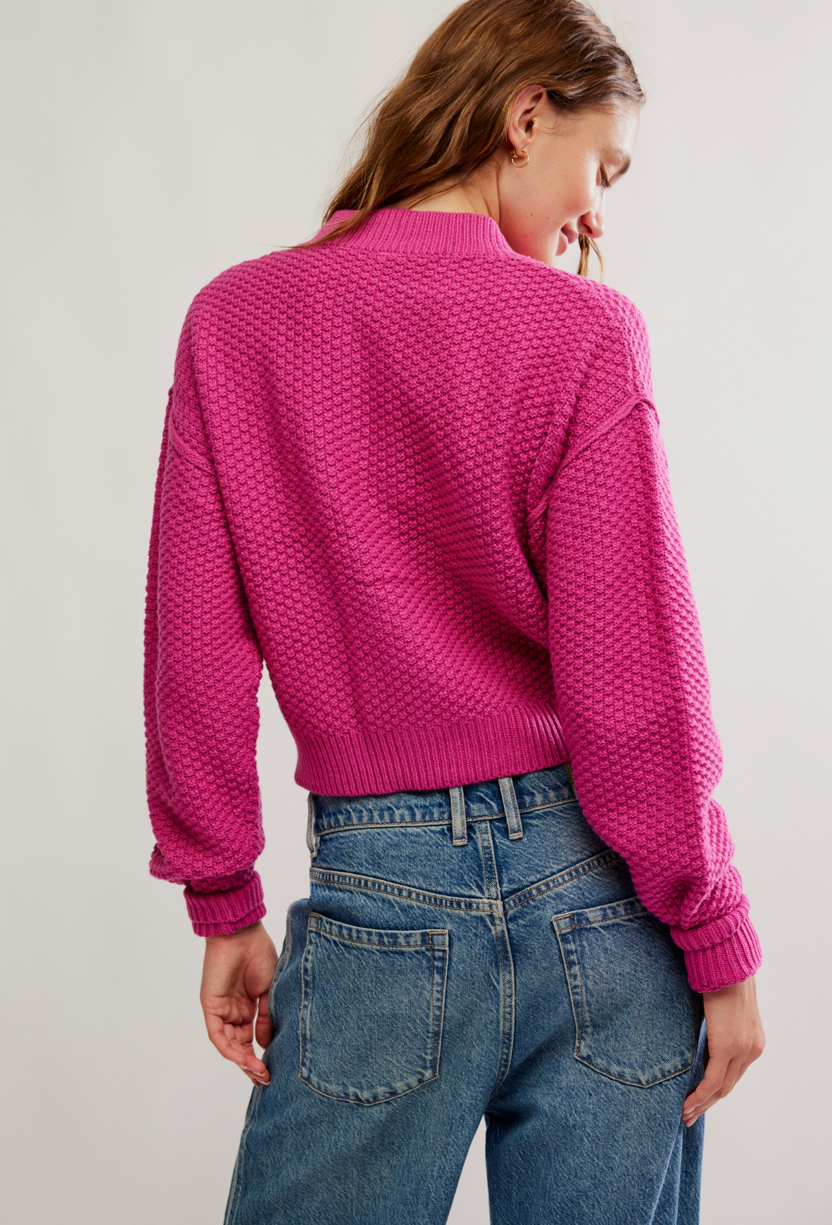 Free People Lila Cardigan Sweater - Plumdrop