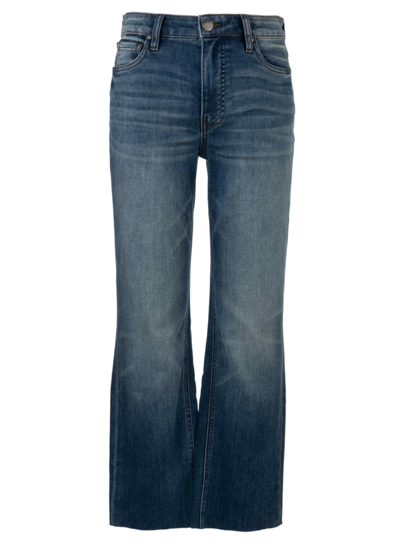 Kelsey High Rise Ankle Flare Jean - Rigor