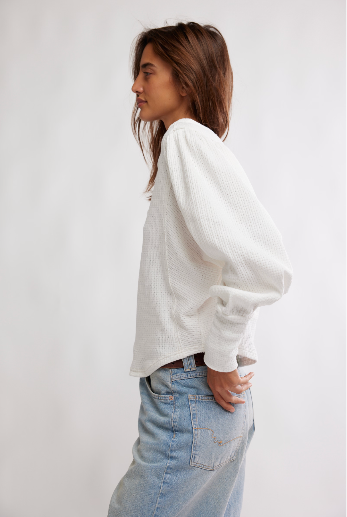 Free People Quinn Top - Ivory