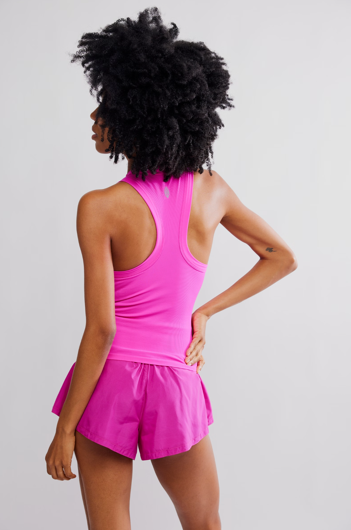 Free People Dynamite Tank - Fuchsia Flirt