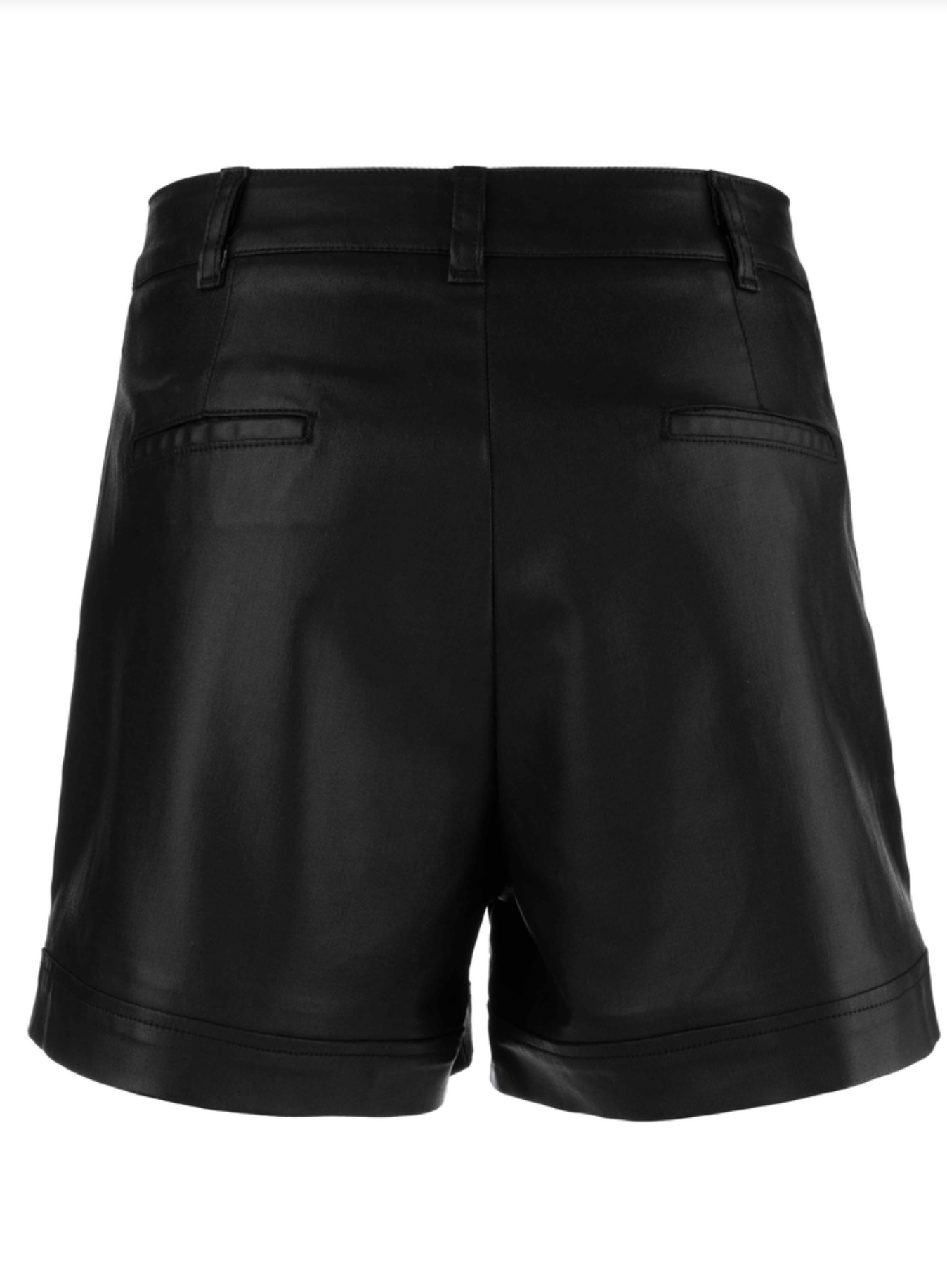 Miranda Coated Short - Black