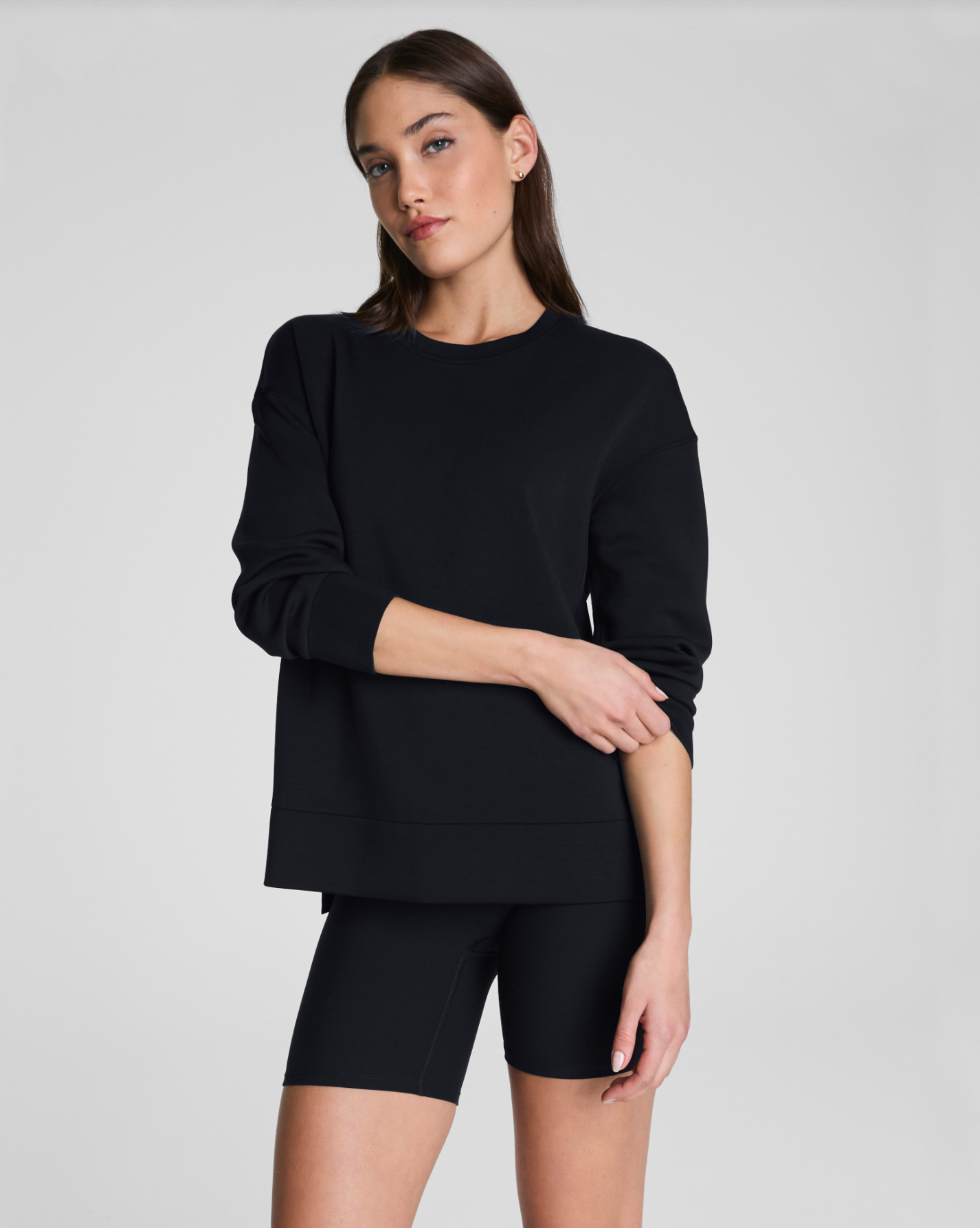 Spanx AirEssentials Crewneck Tunic - Very Black