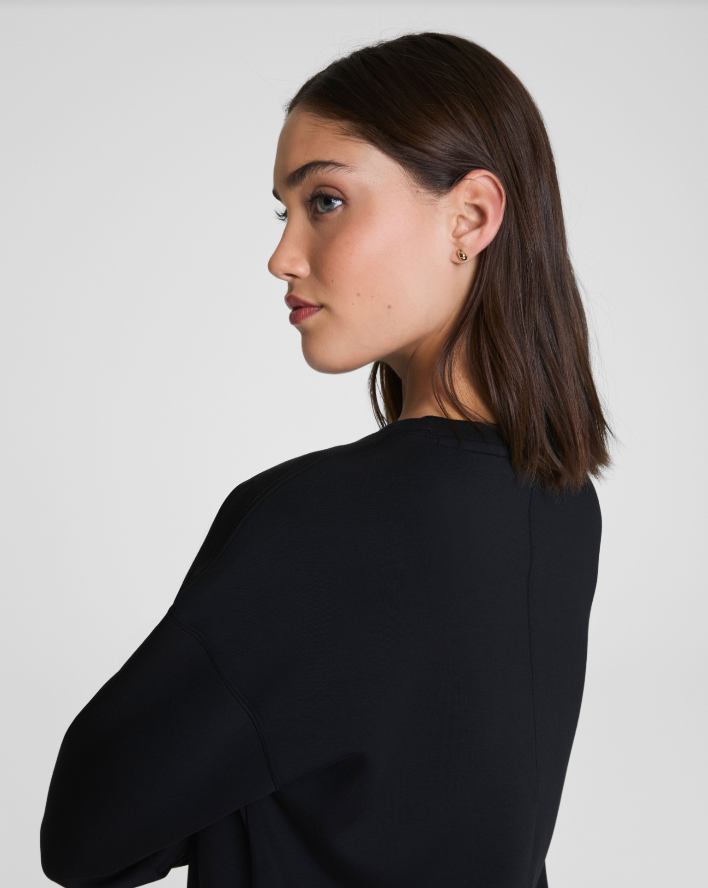 Spanx AirEssentials Crewneck Tunic - Very Black
