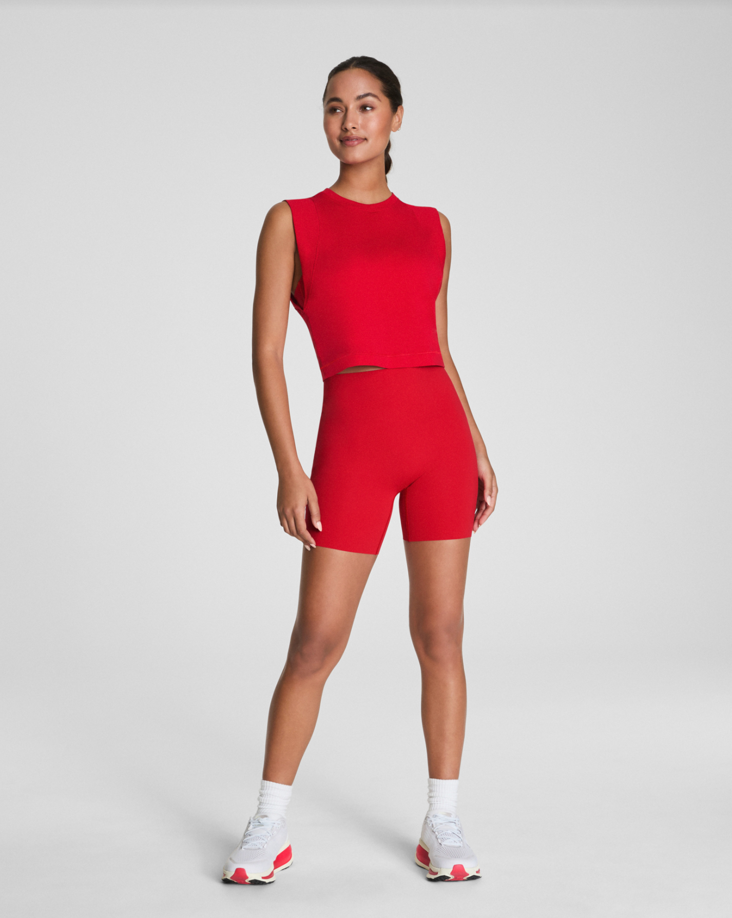 Spanx SuperNaturals Muscle Tank Top - Spanx Red