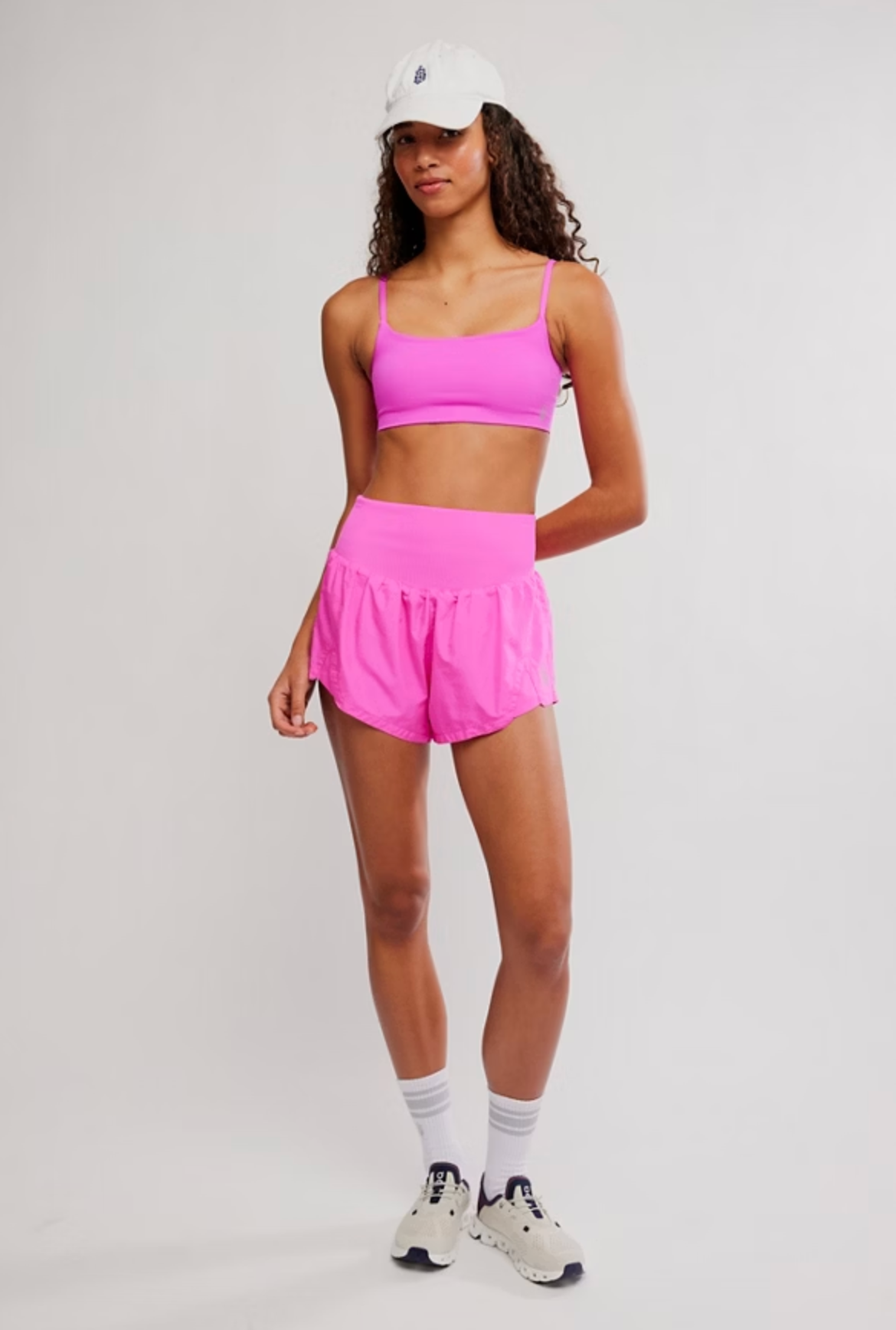Free People Carpe Diem Short - Fuchsia Flirt