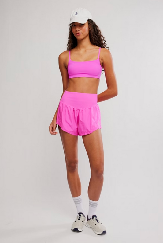 Free People Carpe Diem Short - Fuchsia Flirt