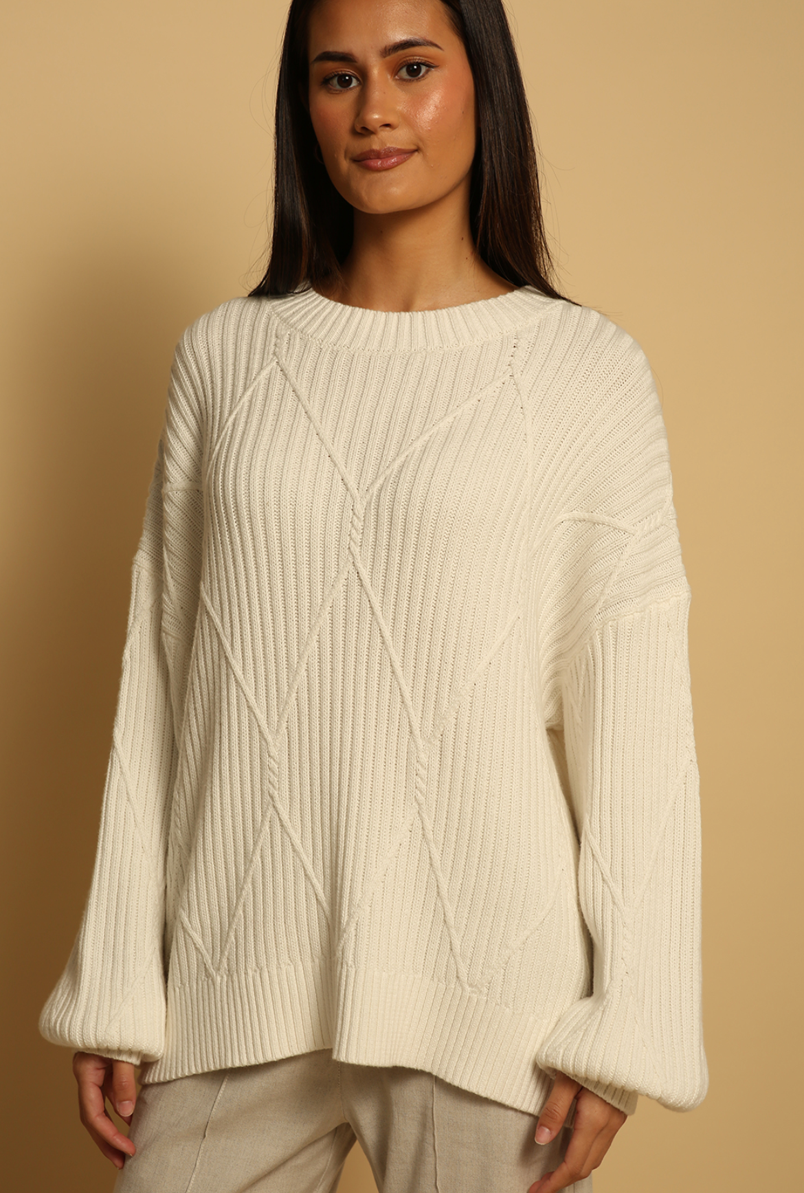 Eloise Sweater - Ivory