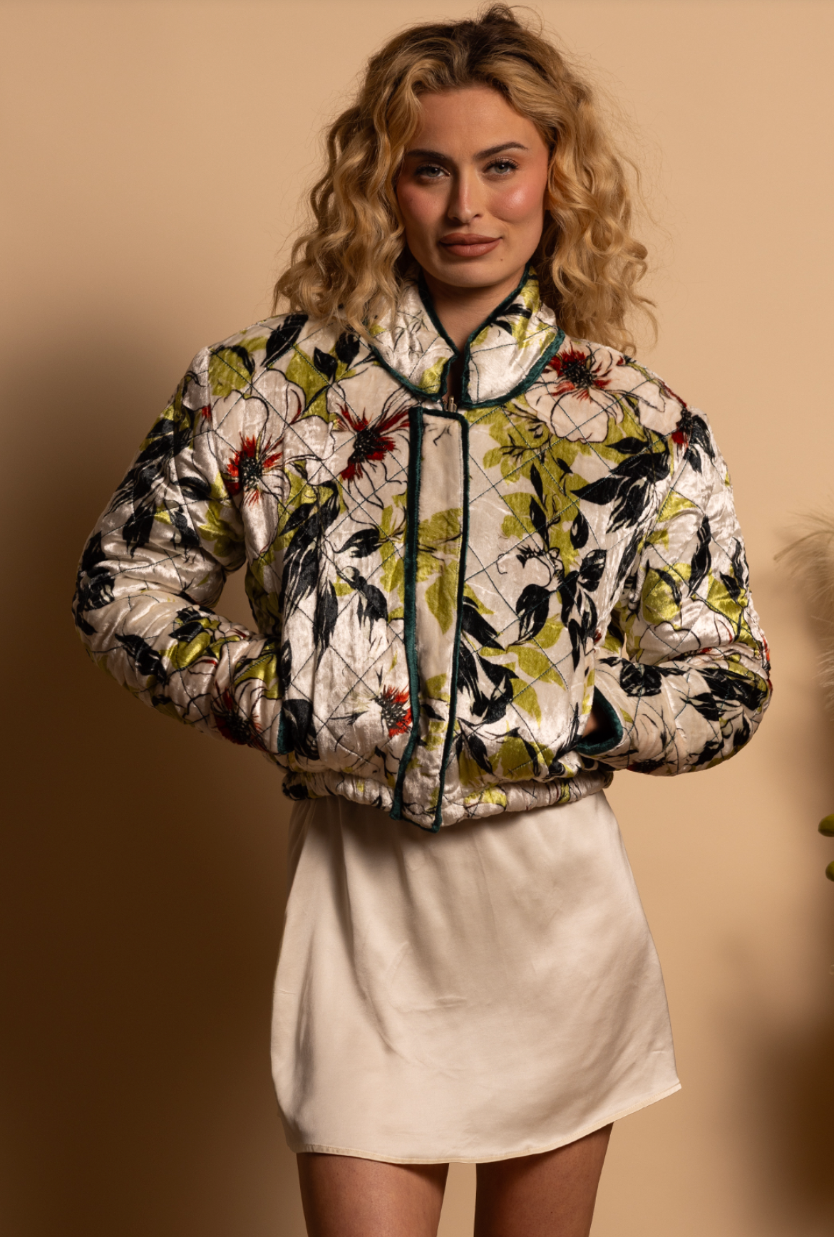 Quinn Quilted Jacket - Winter Sage