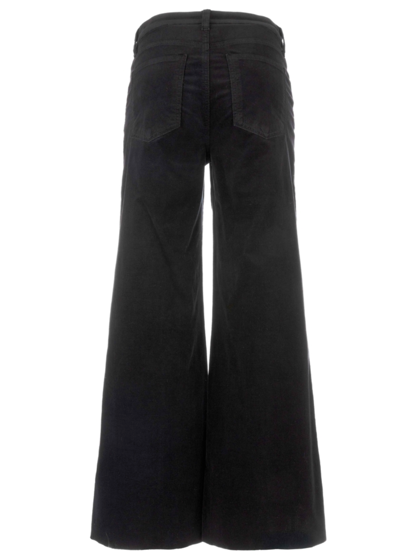 Meg High Rise Wide Leg Jean - Black