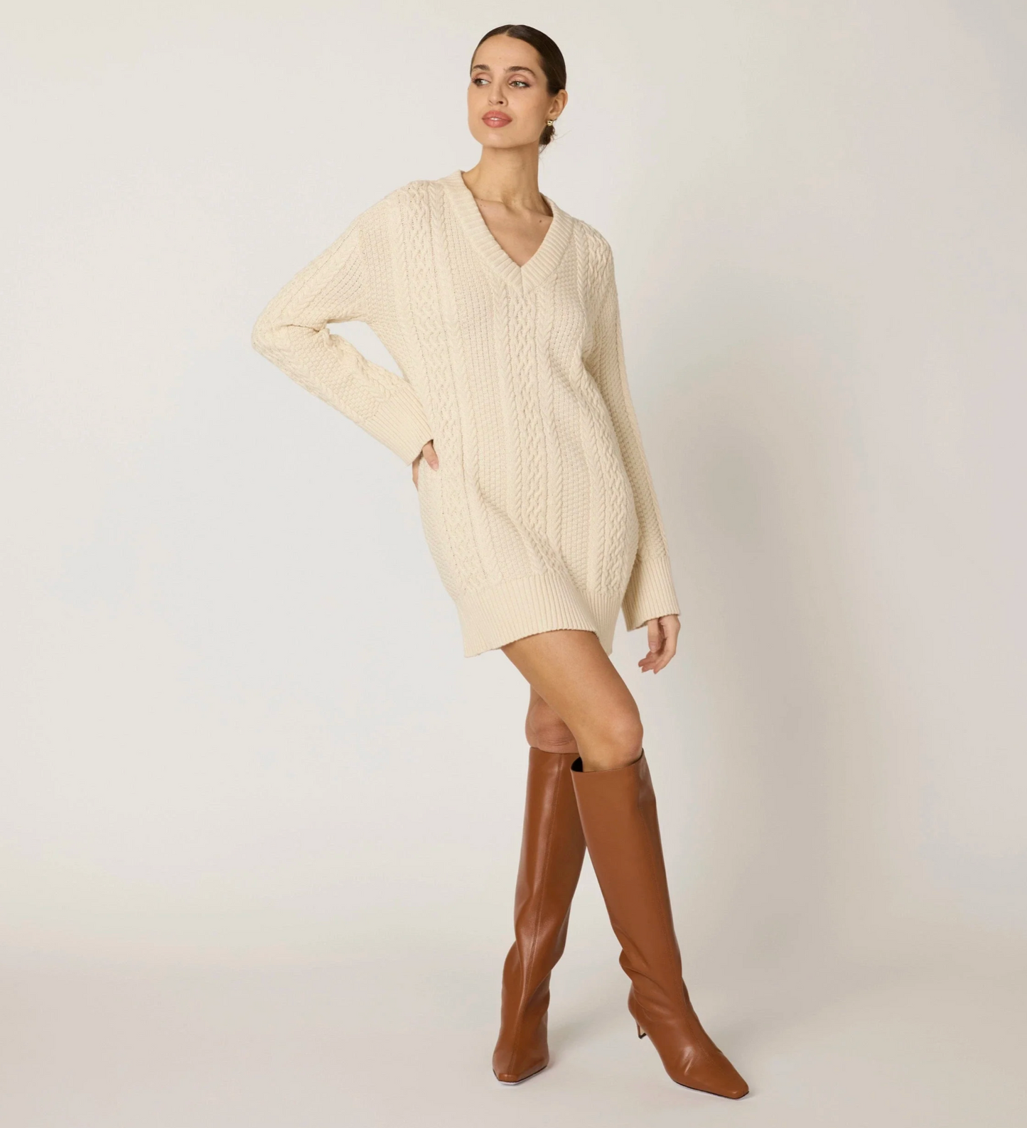 Amira Mini Dress - Ivory