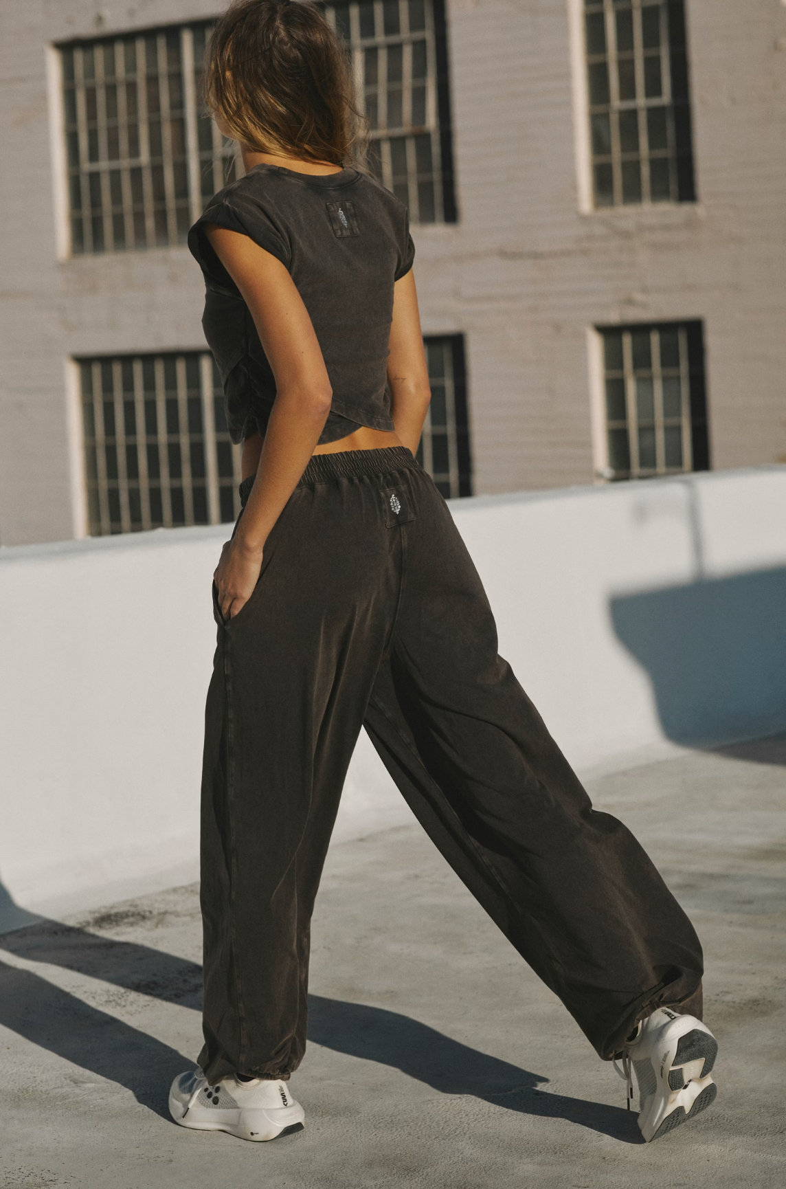 Free People Hot Shot Crossover Set - Black