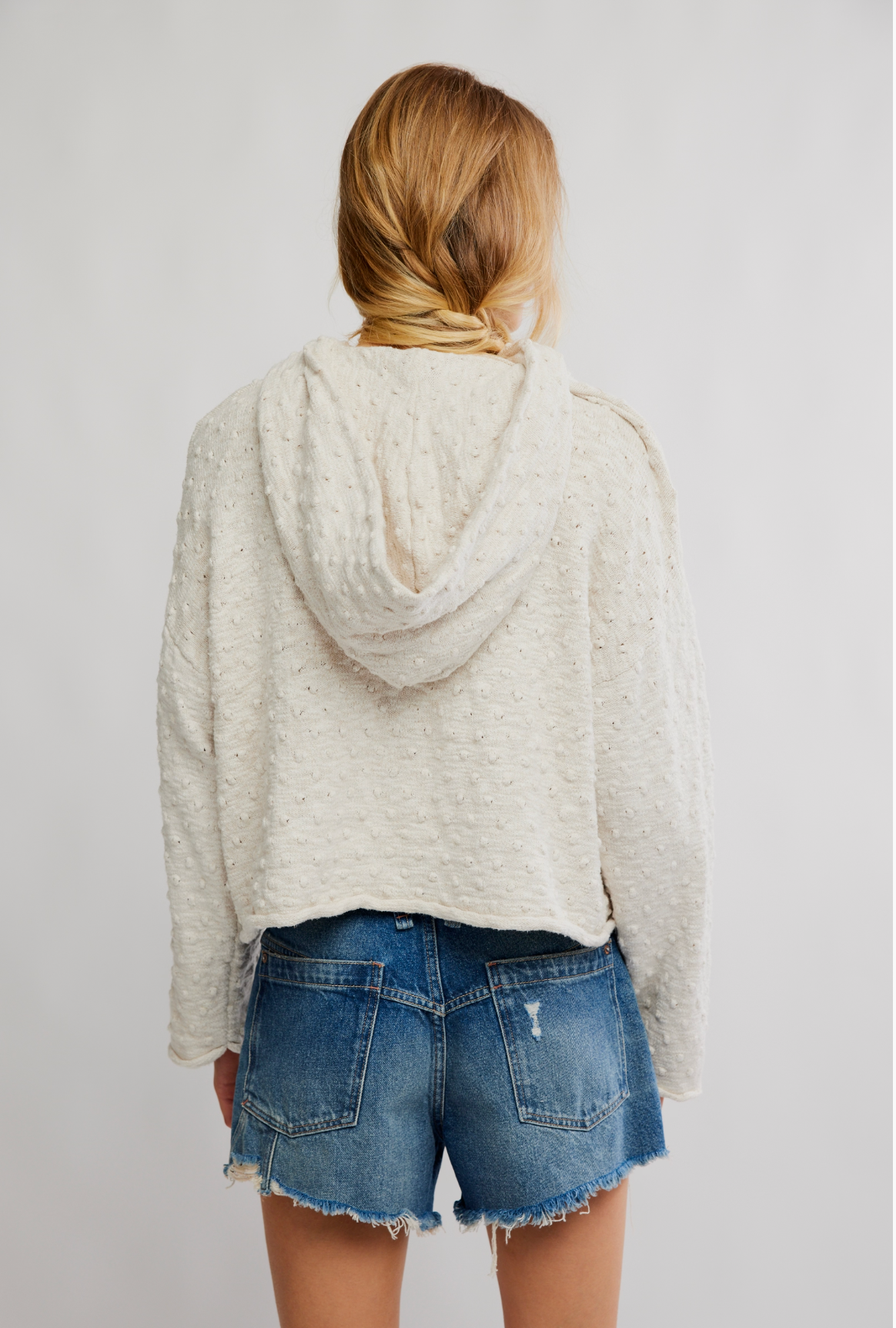 Free People Lake Side Hoodie - Marshmallow
