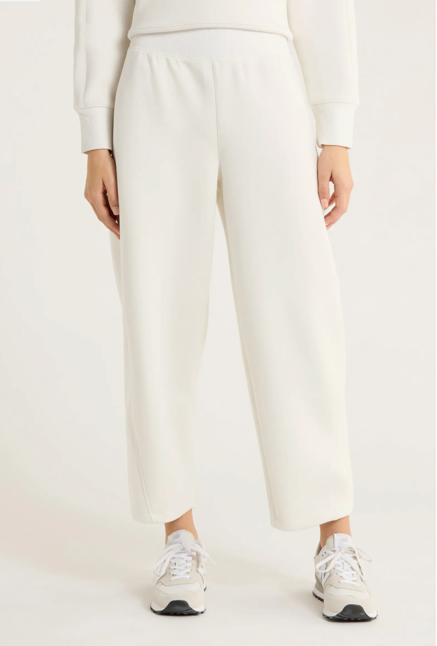 Spanx AirEssentials Luxe Barrel Leg Pant - Ivory