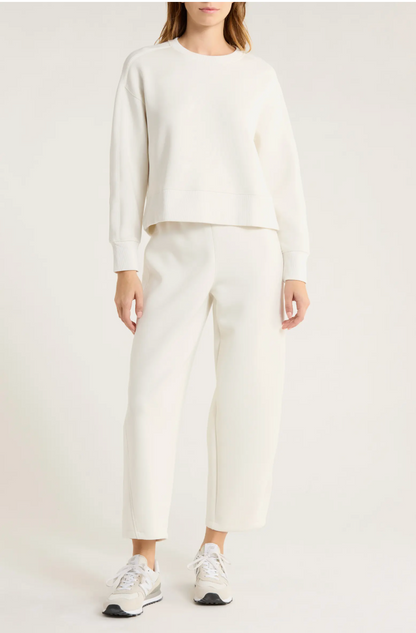 Spanx AirEssentials Luxe Barrel Leg Pant - Ivory