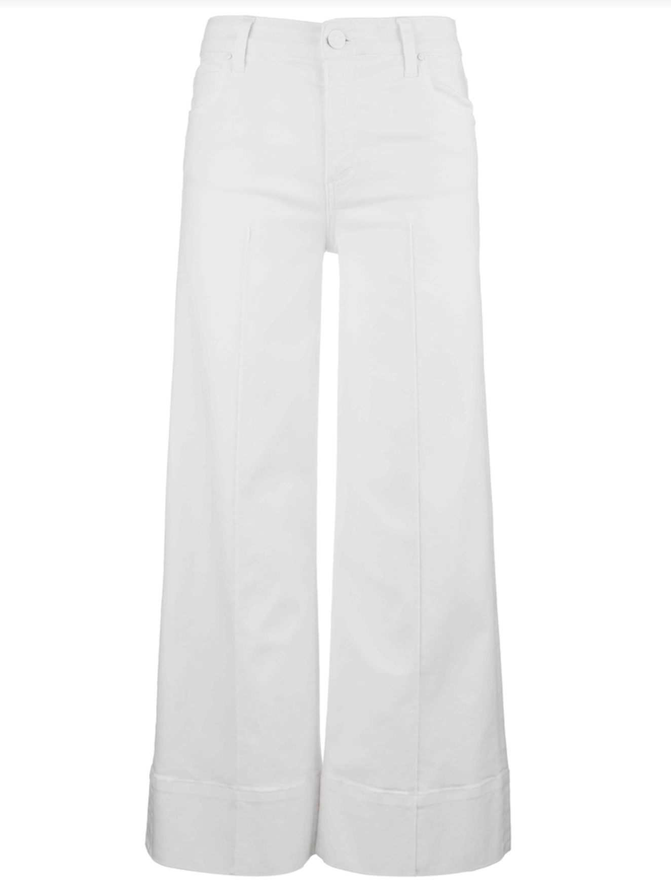 Meg High Rise Wide Leg Jean - Optic White