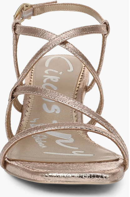 Sam Edelman Jasmine Strappy Sandal - Gold Leaf