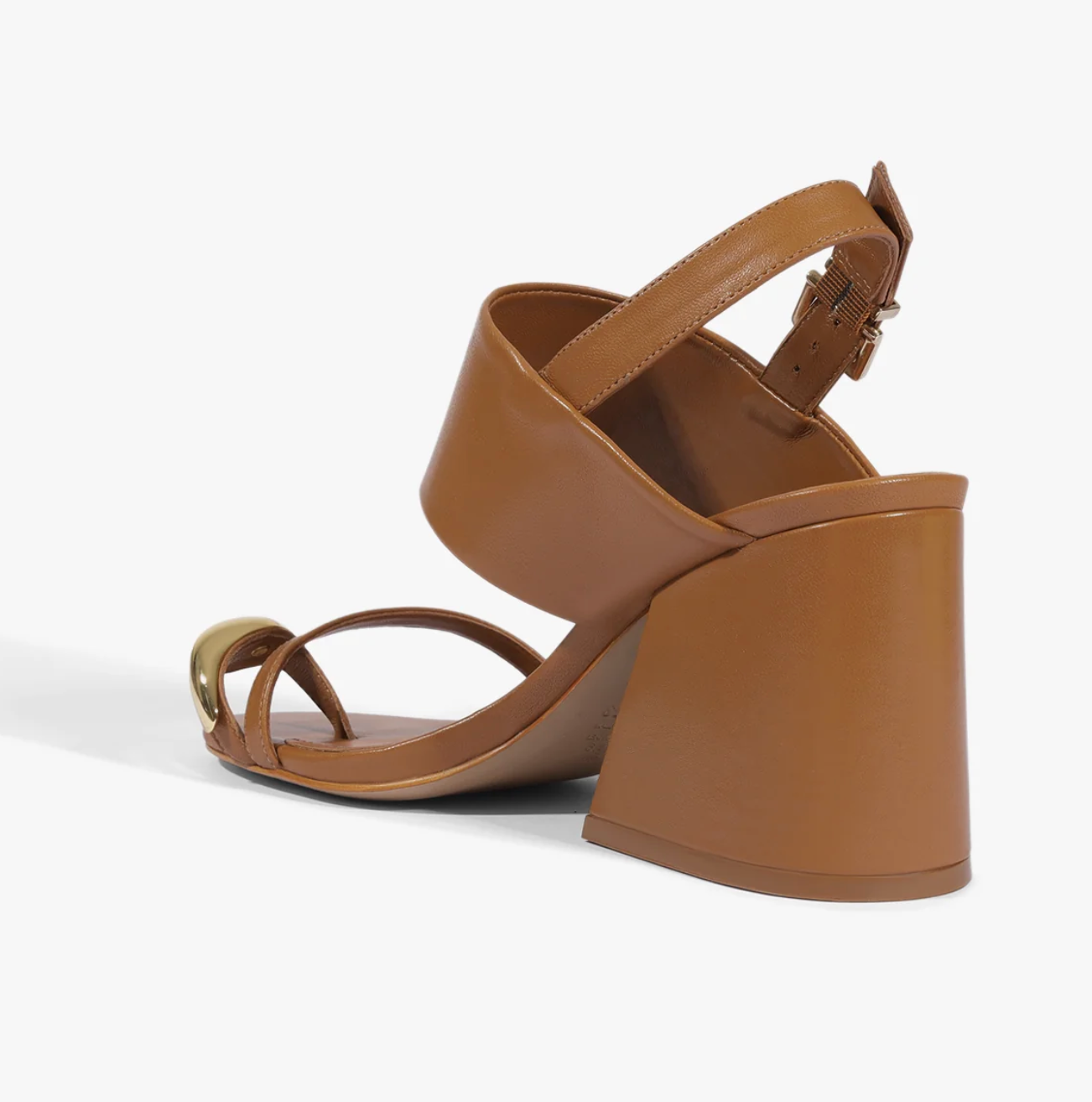 Mandy Block Heel Sandal - Miele