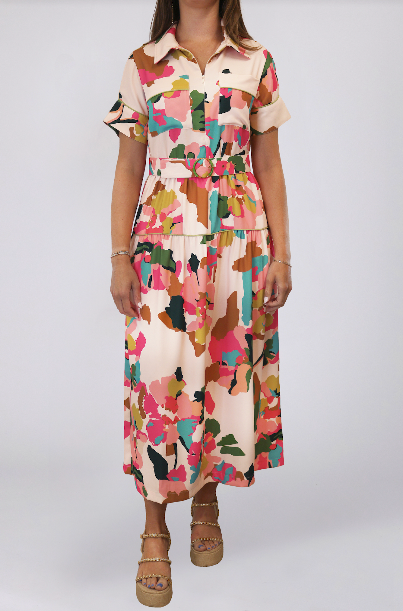 Fairiss Dress - Botanic Blush