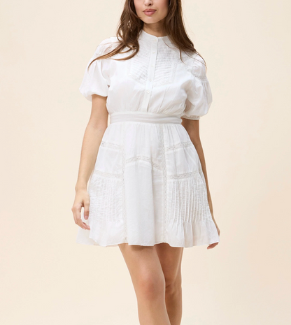 Signe Mini Dress - Ivory