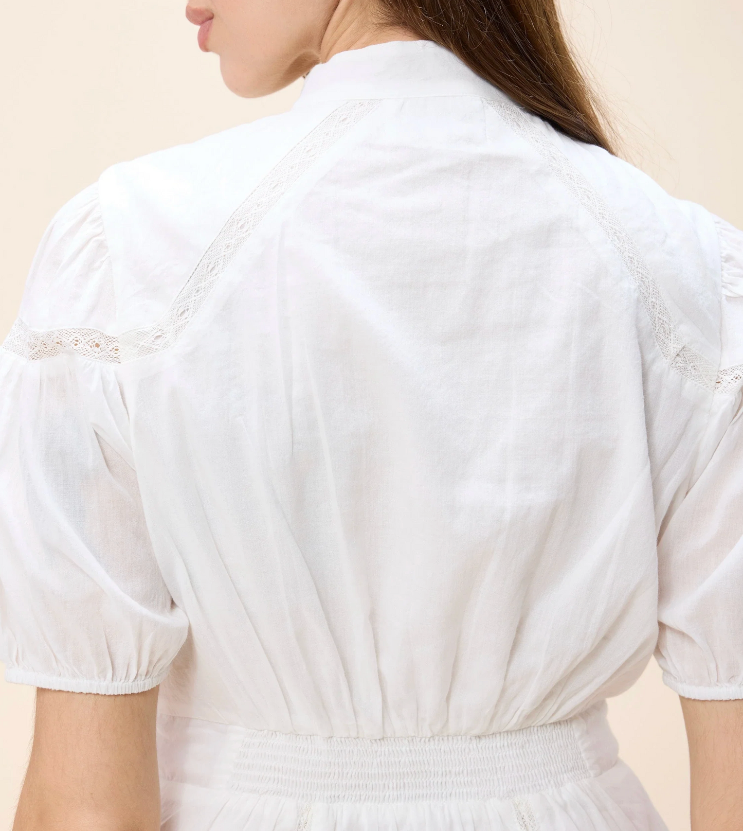 Signe Mini Dress - Ivory