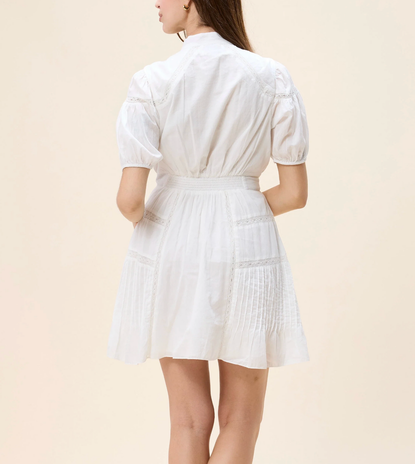 Signe Mini Dress - Ivory