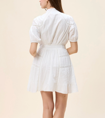 Signe Mini Dress - Ivory