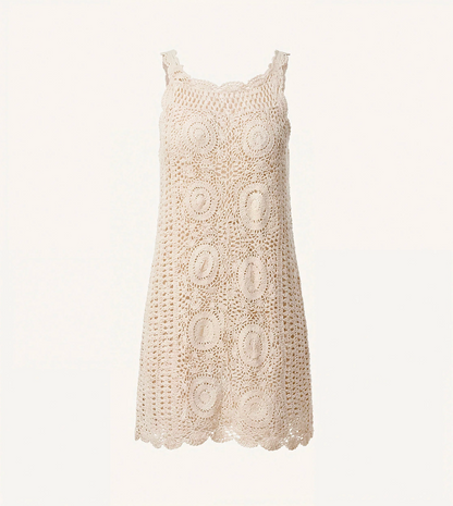 Danni Mini Dress - Parchment