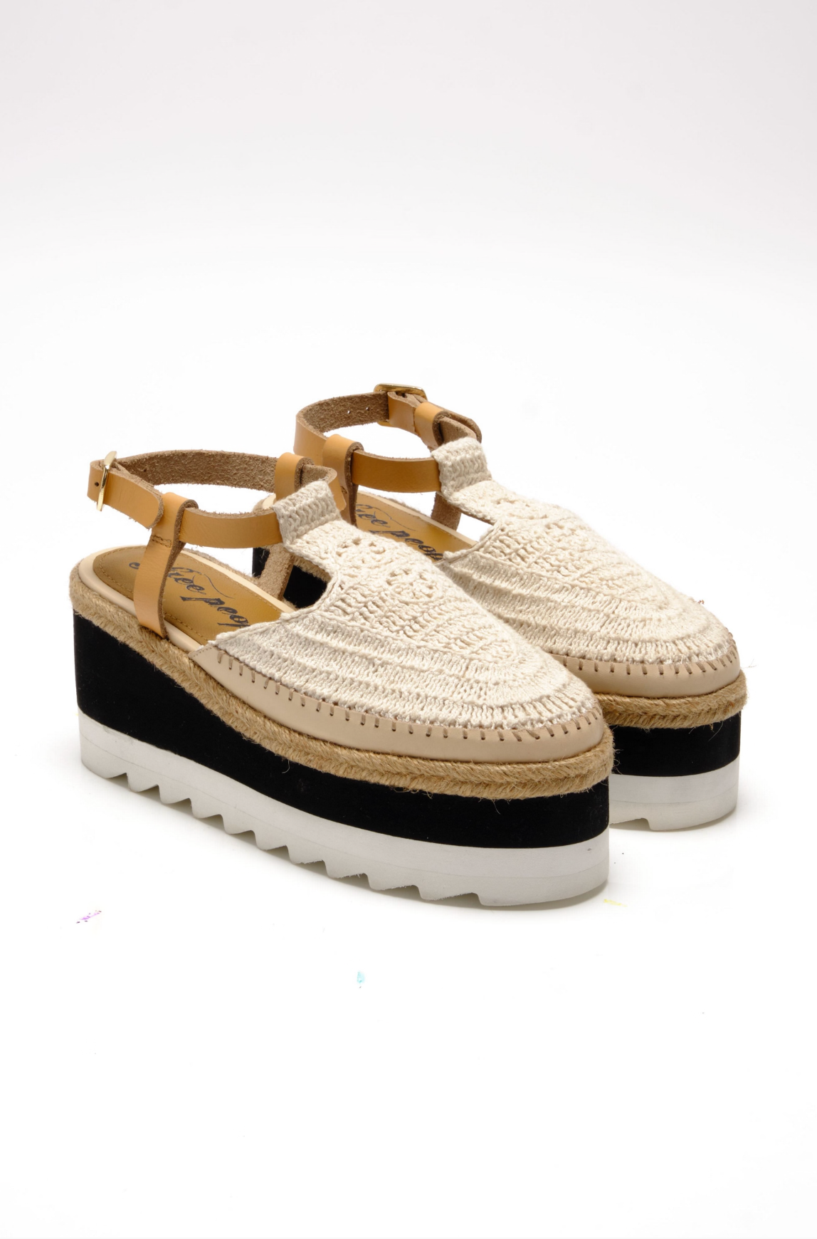 Free People Morning In Mykonos Espadrilles - Vachetta Multi