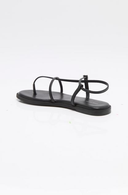 Free People Corsica Strappy Sandal - Black Tide