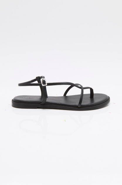 Free People Corsica Strappy Sandal - Black Tide