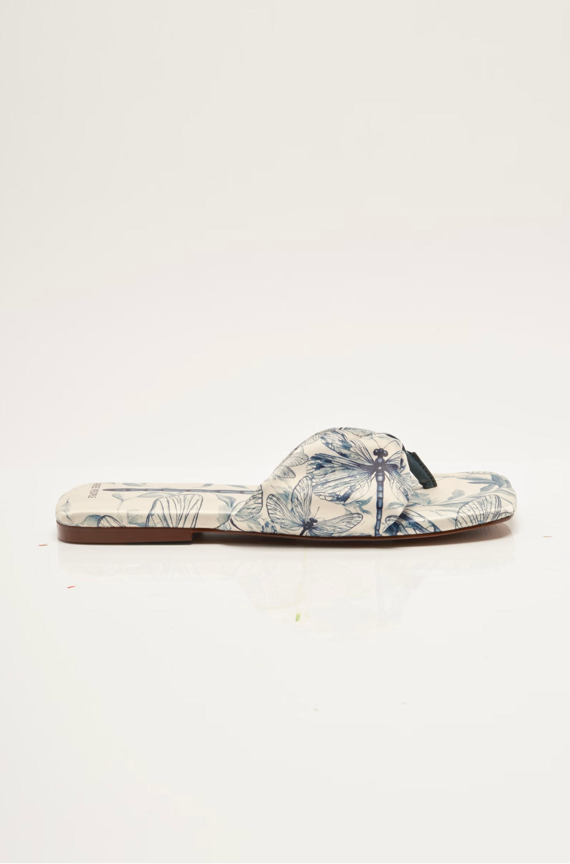 Free People Tia Ruched Printed Sandal - Dragonfly Bandana
