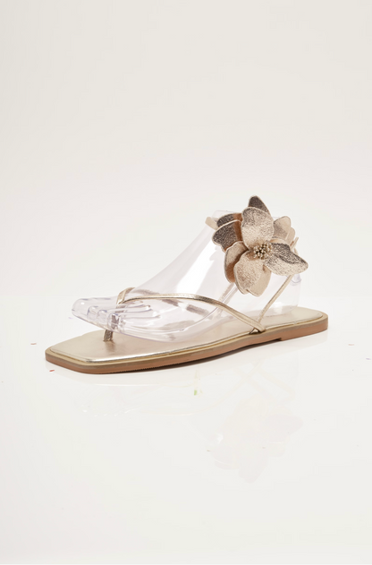 Free People Mismatch Magnolia Sandal - Gold