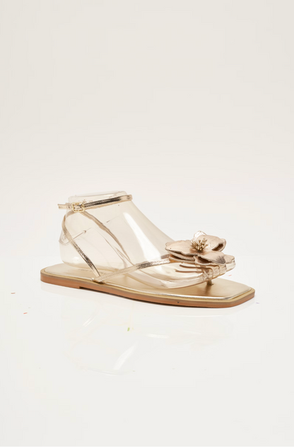 Free People Mismatch Magnolia Sandal - Gold
